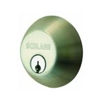 Schlage B362NV619 Double-Cylinder Deadbolt, Satin Nickel by Schlage Lock Company