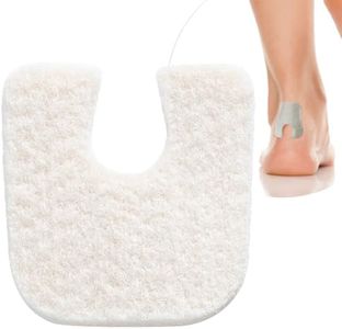 U Shaped Felt Callus Pads - Adhesive Foot Pads That Protect Calluses from Rubbing On Shoes - 3/16" - 100 Pack