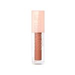 Maybelline New York Lifter Gloss Hydrating Honey'd Lip Gloss with Hyaluronic Acid | Toffee, 5.4ml