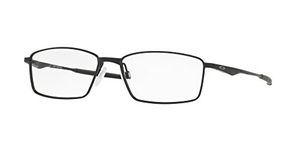 Oakley Men's OX5121 Limit Switch Rectangular Prescription Eyeglass Frames, Black/Demo Lens, 55 mm