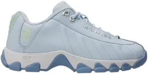 K-Swiss Women's ST329 CMF Sneaker, Ice Water/White/Forever Blue/Paradise Green, 7 M
