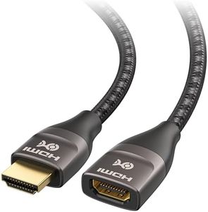 Cable Matters Rallonge HDMI 48 GB/s Ultra 8K (rallonge HDMI mâle vers Femelle/câble d’Extension HDMI) - 1 mètre