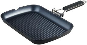 S·KITCHN Grill Pan with Folding Han