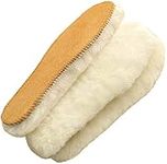 Genius Australian Sheepskin Insole,Extra Thick and Warm Wool Insole,Women's Replacement Insole, White, Women US 8 B(M)