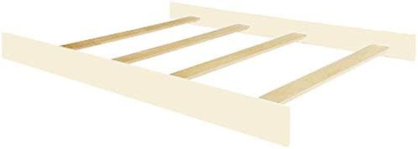 Full Size Conversion Kit Bed Rails for Dolce Babi Cribs | Multiple Finishes Available (French Vanilla)