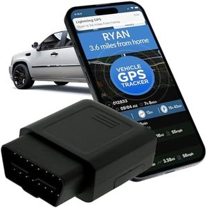 Lightning GPS OBD-II Real Time GPS Tracker for Vehicles. Car GPS Tracker Device. GPS Tracker Automotive Tracking Device for Cars. Hidden GPS Tracking Device. Car Tracker Device. Subscription Required.