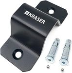 KRASER KR49B Security Anchor Anti Theft for Chain up to ø49, High Security, 2 Expansion Bolts, Floor and Wall Mount Anchor for Chain, Parking Garage, Motorcycle, Trailer, Scooter, Bicycle