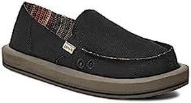 Sanuk Donna Soft Top Hemp Black 1 8 B (M)