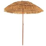 Giantex Patio Umbrella, Straw Cover