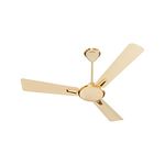 Crompton HIGHSPEED AURA 1200 mm Ceiling Fan for Home | Designer | 1 Star Rated | Energy Efficient | 370RPM | Superior Air Delivery | 2 years Manufacturer Warranty | (Ivory Deluxe), Pack of 1