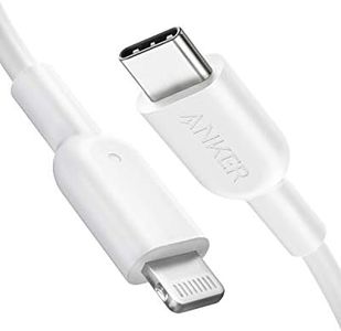 Anker USB C to Lightning Cable [6ft MFi Certified] Powerline II for iPhone 14 14 Pro iPhone 13 13 Pro 12 Pro Max 12 11 X XS XR, AirPods Pro, Supports Power Delivery (Charger Not Included) (White)