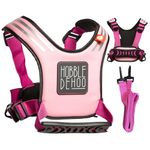 Hobbledehoo Active Child Harness, Safety Harness for Kids & Toddlers Aged 2-7 Years, Child Harness for Walking & Supporting SEN and Special Needs (Pink Harness with Leash)