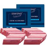 Cedar Space Cedar Blocks for Clothes Storage 16 Pcs, 2 Value Packs 100% Aromatic Red Ceder Blocks, Cedar Planks, Cedar Accessories for Closets Storage