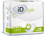 iD Expert Light Incontinence Pads, Fast Absorbing Disposable Incontinence Briefs, Anti-Leak Protection, Comfortable Cotton-Feel, Perfect Fit Design, Odour Control, Extra Absorbency, 480 ml