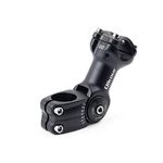 Bike Stem Adjustable 60 Degree 31.8mm (1-1/4") / 25.4mm (1") Handlebar Stem for MTB, Road Bike, Fits Standard 28.6mm (1-1/8") Steering Tube (25.4 x 110mm, 25.4mm Handlebar & 28.6mm Steering Tube)