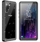 SPIDERCASE Samsung Galaxy Note 10+ 5G Waterproof & Shockproof Case with Built-in Screen Protector and Fingerprint Unlock