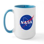 CafePress NASA Large Mug 15 oz (444 ml) Ceramic Coffee Mug