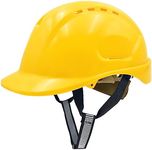 MUSTBAU Hard Hats Construction Safety Helmet Wheel Ratchet Adjust Hard Hat 52-66 cm for Scaffolding, Construction and Tradesmen EN 397