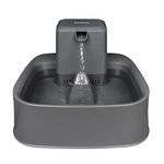 PetSafe Drinkwell Dog and Cat Water Fountain, Suitable for Large Dog Breeds and Multiple Pet Households, Easy-to-clean Design, Filter Included, 7.5 Litres,Grey