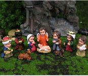 IRCOR Mini Nativity Set Kids Nativity Set for Christmas Indoor Small Nativity Set for Kids - 2 in