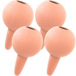 eusbon Clay Plant Watering Globes for Indoor Plant, 400ml Insert Watering Bulbs Plant Self-Watering Devices for Garden, 4PCS