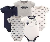 HUDSON BABY Baby Cotton Bodysuits, Wingman