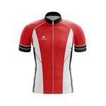 Cycling Jersey For Men Red White And Blue