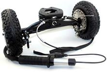 L-faster Mountainboarding Skateboard Trucks Offroad Boarding Spring Truck With Brake All Terrain Longboard Brake System (Brake truck only)