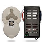 COREBAY Universal Ceiling Fan Remote Control Kit with Receiver Compatible for Hunter Harbor Breeze Hampton Bay, 3-Speed Light Dimmer, Works for Hunter Fan 99122 99123 99600