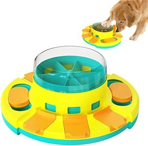 TENGDEE Dog Puzzle Toys, Interactive Dog Toys for Dogs Training Funny Feeding, Dog Treat Puzzle for Small and Medium Dogs, Treat Dispenser for large dogs, Slow Feeder to Aid Pets Digestion