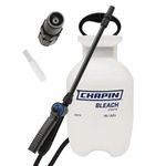 Chapin International Chapin 20074 1-Gallon Bleach Sprayer, Bonus Spray Shield, Translucent White