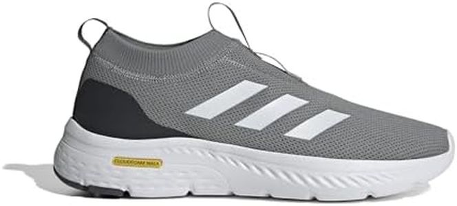 adidas Men's Cloudfoam Move Sock Shoes, Grey Three/Cloud White/Carbon, 9.5 UK