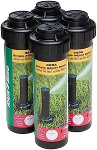 Rain Bird 32SA/4PK 32SA Simple Adjust Gear Drive Rotor, Adjustable 40° to 360° Pattern, 19' - 32' Spray Distance, 4-Pack