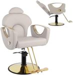 MIMWOW Salon Barber Chair, Reclinin