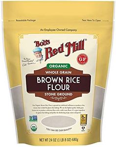 Bob's Red Mill Organic Brown Rice Flour, 24 Ounce, (Pack of 4)