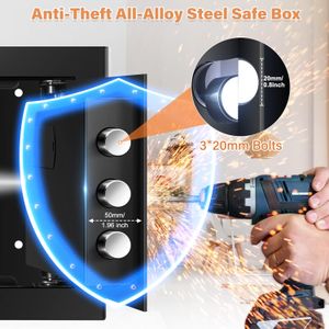 26L Fireproof Safe Box – Secure Home and Office Storage