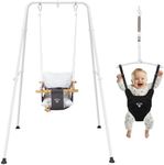 2-in-1 Baby Jumper & Swing - Foldab