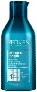 REDKEN Shampoo, Biotin, For Longer, Stronger Hair, Extreme Length, 300 ml
