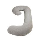 Leachco Snoogle Chic Jersey Total Body Pillow - Heather Gray