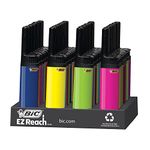 BIC EZ Reach Lighter, Assorted Colors, 40-Pack (Colors Will Vary), Great for Candle Lighting