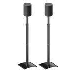 Mounting Dream Speaker Stands for SONOS ERA 100, ONE, ONE SL, Play:1, Height Adjustable Up to 49.1", Set of 2 Speaker Stand with Cable Management, 13.2 LBS Loading MD5412