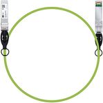 Green SFP+ Cable, 10G SFP+ DAC, 1M(3.3ft), Passive Direct Attach Copper Twinax Cable for Cisco SFP-H10GB-CU1M, Ubiquiti UniFi UC-DAC-SFP+, Meraki, Mikrotik, Intel, Fortinet, Netgear