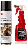 3M Interior Cleaner 580g & Dashboard Dresser 250ml Combo