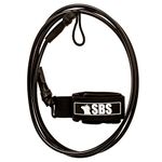 Santa Barbara Surfing SBS - 8ft Soft Top Leash - 8' Replacement Leash For Wavestorm and other SoftTop Surfboards