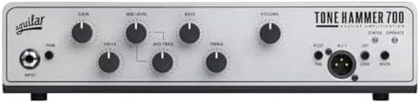 Aguilar TH700V2 Tone Hammer Gen 2 700-watt Bass Amplifier Head (TH700V2)