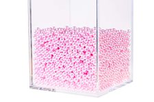 AiFanS Pink Pearl Beads for Makeup Brush Holder,Vase Fillers(No Hole,4mm,2Pints)