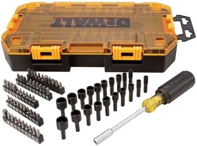 DEWALT Screwdriver Bit Set with Nut Drivers, 71-Piece (DWMT73808)