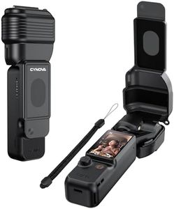 CYNOVA Cover Case for DJI Osmo Pocket 4, Gimbal Cover and Camera Lens Screen Protector, Osmo Pocket 4 Accessories, Scratch-resistant