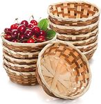 Nicunom 12 Pack Round Gift Baskets,