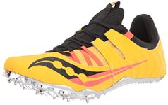 Saucony Men's Showdown 5 Track Shoes, Vizigld/Vizired, 12